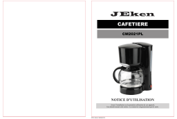 Jeken CM2021PL Cafetière Manuel utilisateur