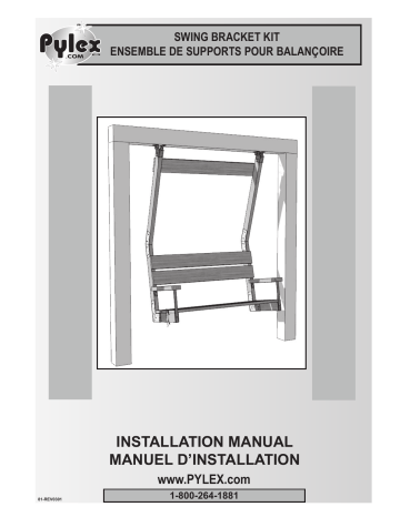 Mode d'emploi | Pylex 12085 Swing Bracket Kit Manuel utilisateur | Fixfr