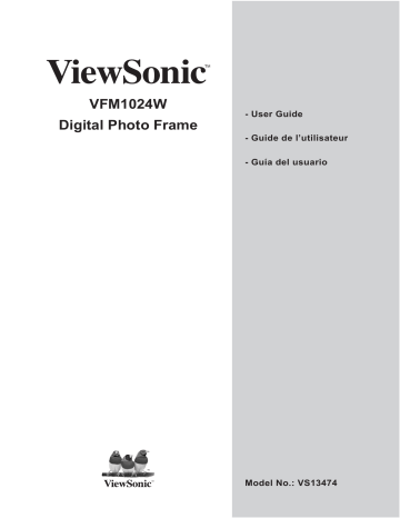 Manuel du propriétaire | ViewSonic VFM1024w-11 Manuel utilisateur | Fixfr