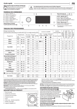 Whirlpool FFD 9638 BCV FR Manuel utilisateur