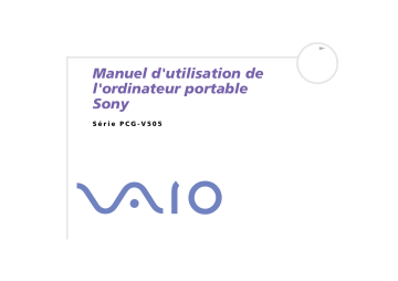 Manuel du propriétaire | Sony PCG-V505BP Manuel utilisateur | Fixfr