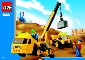 Guide d'installation | Lego 4668 Outrigger Construction Crane Manuel utilisateur | Fixfr
