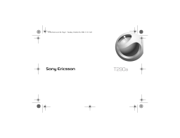 Sony Ericsson T290a Manuel utilisateur