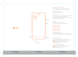 Xiaomi Mi A1 Mode d'emploi