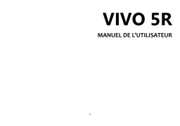Blu Vivo 5R Manuel du propriétaire