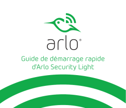 Netgear Arlo Security Light System Manuel utilisateur