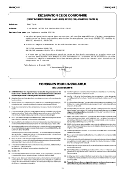 FAAC AUTOMATION 530 Manuel utilisateur