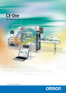 Omron CX-one Manuel utilisateur