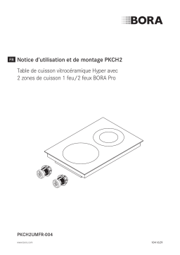 bora Pro PKCH2 Manuel utilisateur