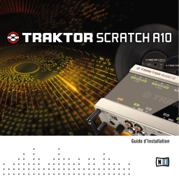 Native Instruments Traktor Scratch A10 Manuel utilisateur