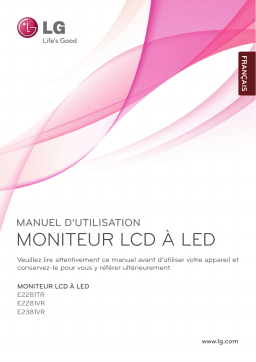 LG E2381VR-BN Manuel du propriétaire