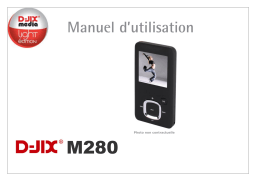 D-JIX M280 Manuel utilisateur