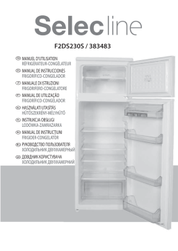 Selecline F2DS230S Réfrigérateur combiné Manuel utilisateur