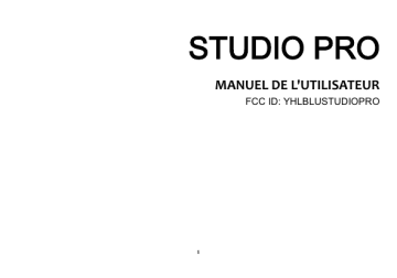 Blu Studio Pro Manuel du propriétaire | Fixfr