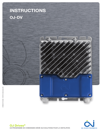 Mode d'emploi | OJ Electronics OJ-DV Drives dedicated Manuel utilisateur | Fixfr