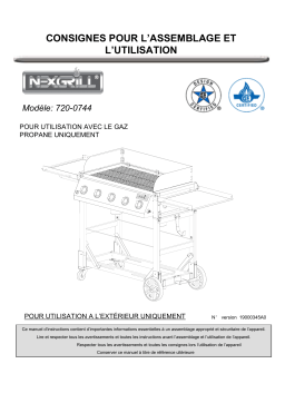 Nexgrill 720-0744 grill Manuel utilisateur