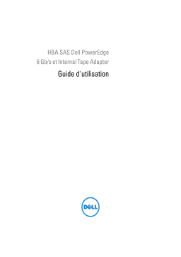 Dell 6 GBps SAS HBA Manuel utilisateur