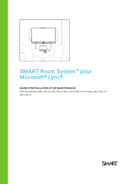 SMART Technologies SRS-LYNC-XS (one 8055i-G3) Manuel utilisateur