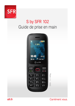 SFR 102 Manuel utilisateur