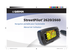 Garmin StreetPilot® 2660 Mode d'emploi