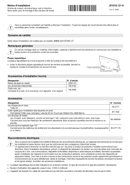 V-ZUG 31010 Hob Induction Guide d'installation