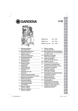 Gardena Eco 4000/5 Mode d'emploi