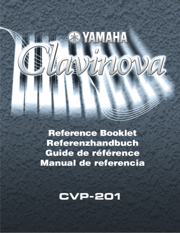 Manuel du propriétaire | Yamaha CVP-201 Manuel utilisateur | Fixfr