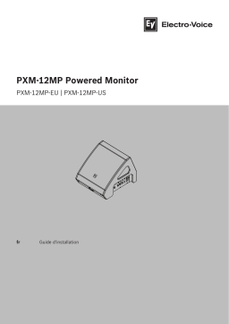 Electro-Voice PXM-12MP Guide d'installation