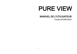 Blu Pure View Manuel du propriétaire