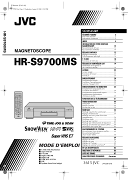 JVC HR-S9700MS Manuel utilisateur