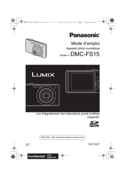 Panasonic DMC FS15 Mode d'emploi