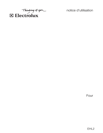 Manuel du propriétaire | Aeg-Electrolux EHL2WE Manuel utilisateur | Fixfr