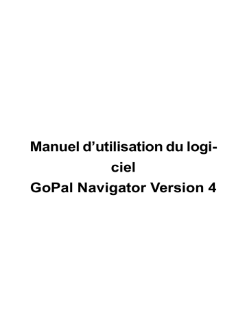 Manuel du propriétaire | Medion GOPAL NAVIGATOR 4.0 AE Manuel utilisateur | Fixfr