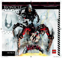 Lego 8764 Vezon & Fenrakk Manuel utilisateur