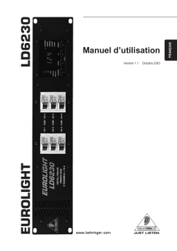 Behringer LD6230 Manuel utilisateur