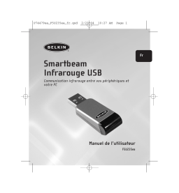 Belkin SMARTBEAM INFRAROUGE USB #F5U235EA Manuel utilisateur