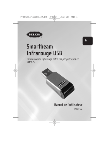 Manuel du propriétaire | Belkin SMARTBEAM INFRAROUGE USB #F5U235EA Manuel utilisateur | Fixfr