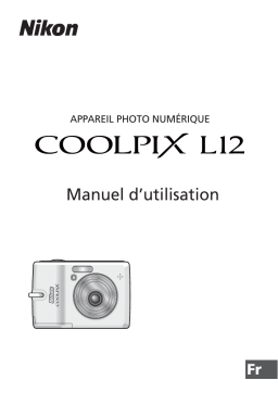 Nikon Coolpix L12 Manuel utilisateur