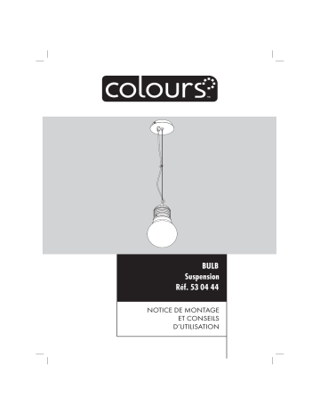 Colours Bulb Mode d'emploi | Fixfr