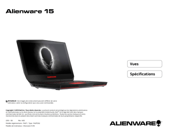 Alienware 15 R2 spécification | Fixfr