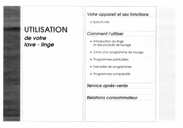 Manuel du propriétaire | Brandt MXB85N Manuel utilisateur | Fixfr