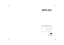 Sangean WFR-28C Manuel utilisateur