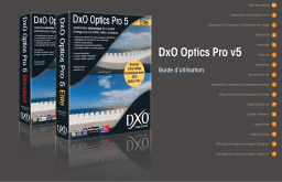 DxO Optics Pro v5.1 Mode d'emploi