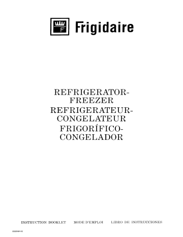 Manuel du propriétaire | Frigidaire RF2802C Manuel utilisateur | Fixfr