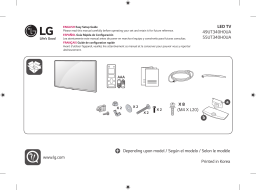 LG 55UT340H0UA Guide d'installation rapide