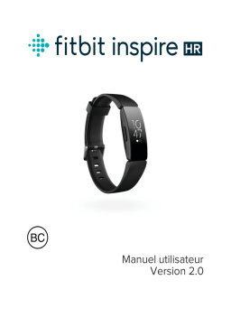 Fitbit Inspire HR Manuel utilisateur