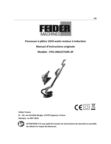 Feider FPG-INDUCTION2P Mode d'emploi | Fixfr