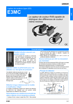 Omron E3MC Manuel utilisateur