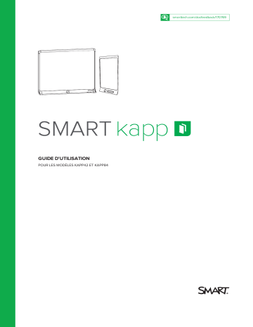 SMART Technologies kapp Mode d'emploi | Fixfr