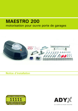 ADYX MAESTR 200 Manuel utilisateur